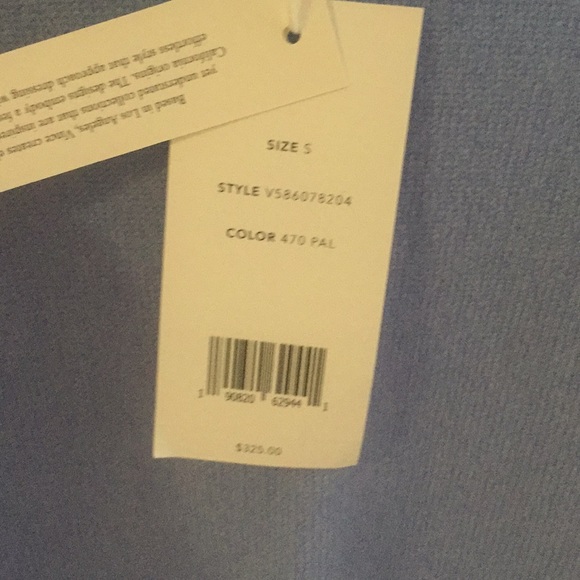 NWT Vince Light Blue Cashmere Sweater current - Picture 3 of 6